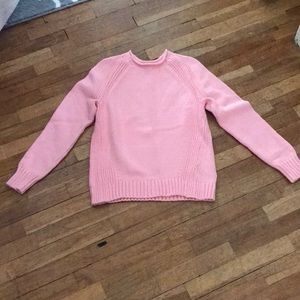 JCREW pink sweater